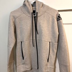 Adidas women’s great hoody zip up, size XS